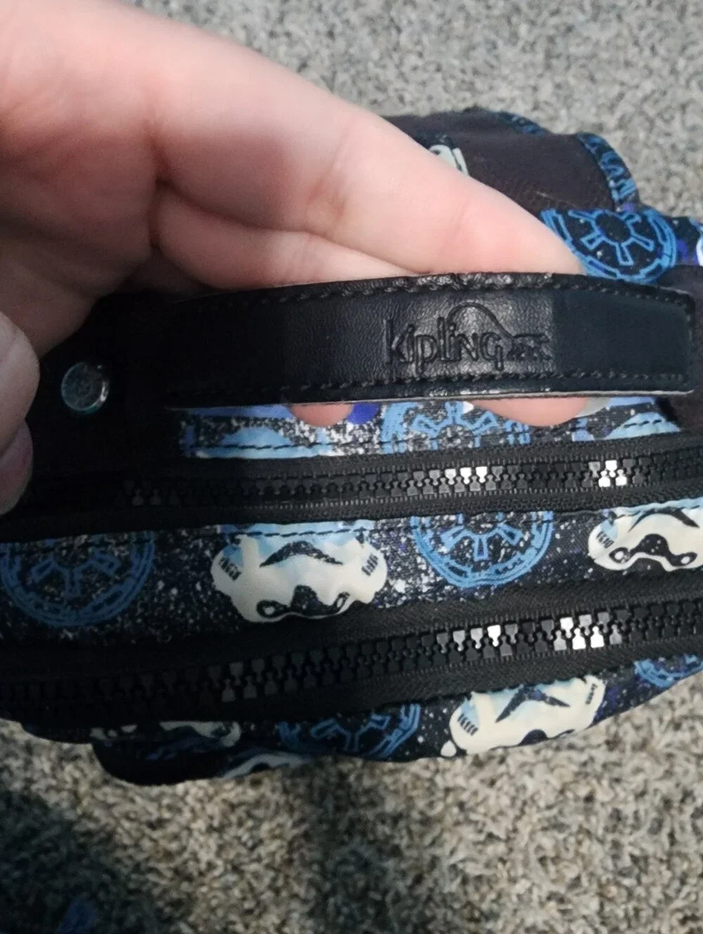 Kipling x Disney Star Wars Seoul Backpack - Stormtrooper Print (No Charm)